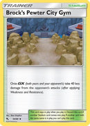 Brock's Pewter City Gym (054/68) [Hidden Fates] Reverse Holofoil - Uncommon