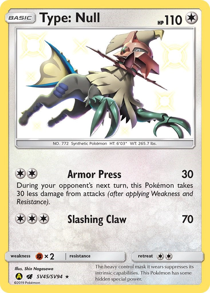 Type: Null [HIF:SV - SV45/SV94]
