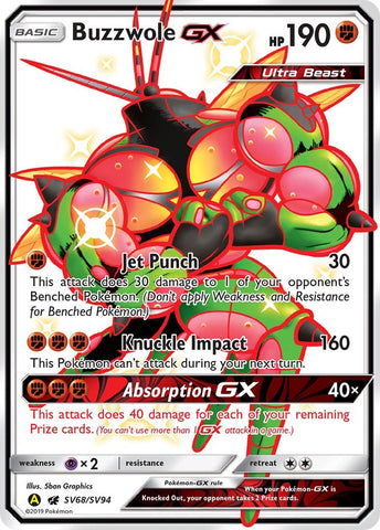 Buzzwole GX [HIF:SV - SV68/SV94]