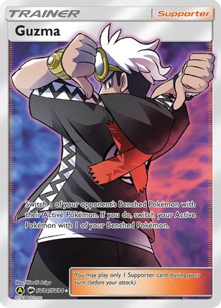 Guzma (SV84/SV94) [Hidden Fates Shiny Vault] Holofoil - Shiny Holo Rare