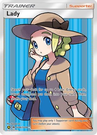 Lady (SV86/SV94) [Hidden Fates Shiny Vault] Holofoil - Shiny Holo Rare