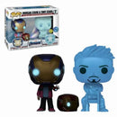 Morgan Stark & Tony Stark - Marvel Avengers Endgame 2 Pack (Glows in the Dark) (Pop in a Box)