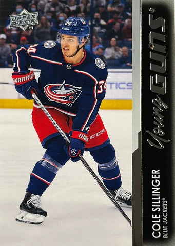 Cole Sillinger Young Guns - Columbus Blue Jackets #498