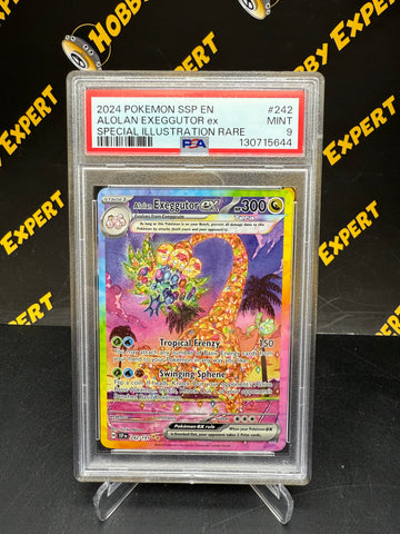 Alolan Exeggutor ex Special Illustration Rare #242 - Surging Sparks - PSA 9