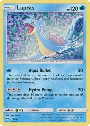 Lapras (5/12) [McDonalds Promos 2019] Holofoil - Promo