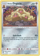 Alolan Dugtrio (11/12) [McDonalds Promos 2019] Holofoil - Promo