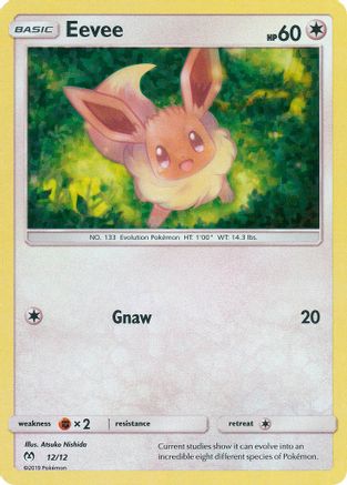 Eevee (12/12) [McDonalds Promos 2019] Holofoil - Promo
