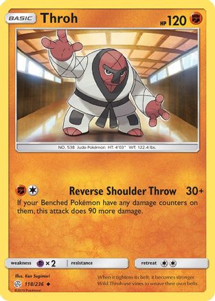 Throh (118/236) [SM  Cosmic Eclipse] Reverse Holofoil - Uncommon