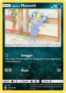 Alolan Meowth (128/236) [SM  Cosmic Eclipse] Reverse Holofoil - Common