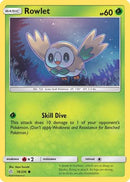 Rowlet (018/236) [SM  Cosmic Eclipse] Reverse Holofoil - Common