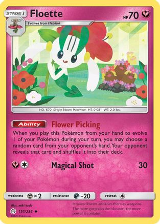 Floette (151/236) [SM  Cosmic Eclipse] - Uncommon