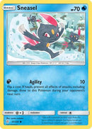 Sneasel (043/236) [SM  Cosmic Eclipse] Reverse Holofoil - Common