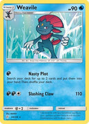 Weavile (44/236) [SM  Cosmic Eclipse] - Rare