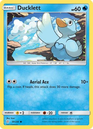 Ducklett (059/236) [SM  Cosmic Eclipse] - Common