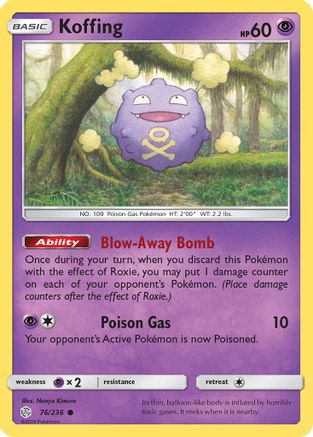 Koffing (076/236) [SM  Cosmic Eclipse] - Common