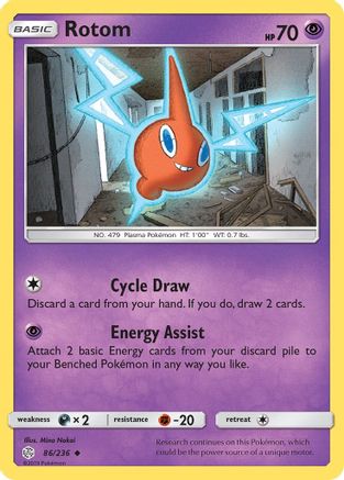 Rotom (86/236) [SM  Cosmic Eclipse] Reverse Holofoil - Uncommon