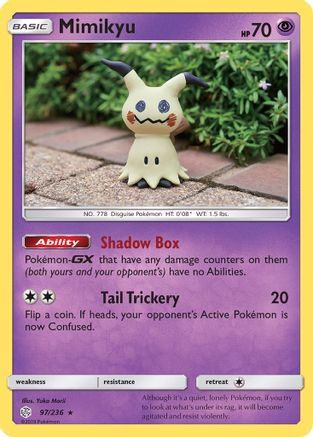 Mimikyu (097/236) [SM  Cosmic Eclipse] Reverse Holofoil - Rare