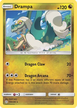 Drampa (159/236) [SM  Cosmic Eclipse] - Rare