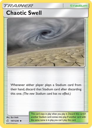 Chaotic Swell (187/236) [SM  Cosmic Eclipse] - Uncommon