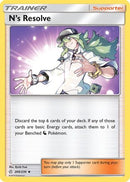 N's Resolve (200/236) [SM  Cosmic Eclipse] - Uncommon