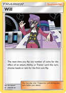 Will (208/236) [SM  Cosmic Eclipse] Reverse Holofoil - Uncommon