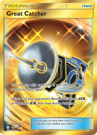 Great Catcher (Secret) (264/236) [SM  Cosmic Eclipse] Holofoil - Secret Rare
