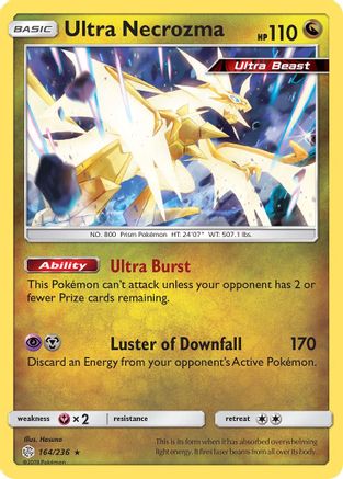 Ultra Necrozma (164/236) [SM  Cosmic Eclipse] Holofoil - Holo Rare