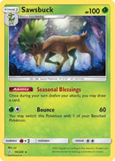 Sawsbuck (16/236) [SM  Cosmic Eclipse] Reverse Holofoil - Holo Rare