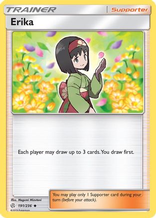 Erika (191/236) [SM  Cosmic Eclipse] Reverse Holofoil - Uncommon