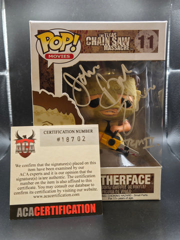 Leatherface - The Texas Chain Saw Massacre #11 (Auto By John Bob Elmore) (ACA Certified)