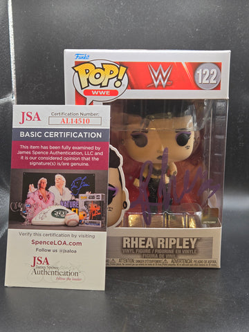 Rhea Ripley - WWE #122 (Autographed by Rhea Ripley) (JSA Certified)
