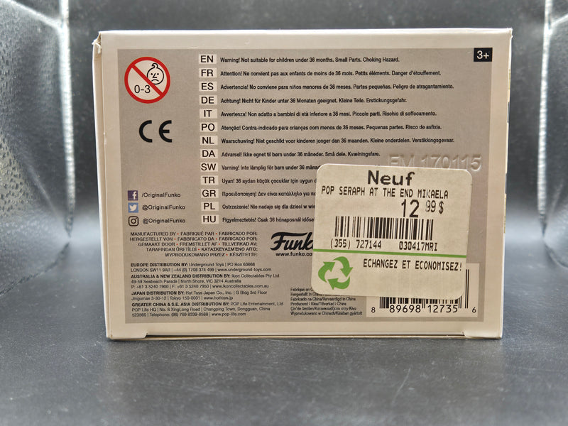 Mikaela Hyakuya - Seraph Of The End