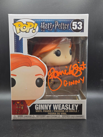 Ginny Weasley #53 Autographed by Bonnie Wright (IA Certified) - Harry Potter