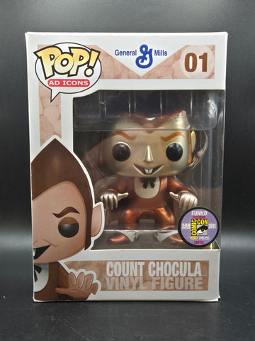 Count Chocula (Metallic) - General Mills #01 (2011 San Diego Comic Con) (480 Pieces Limited)