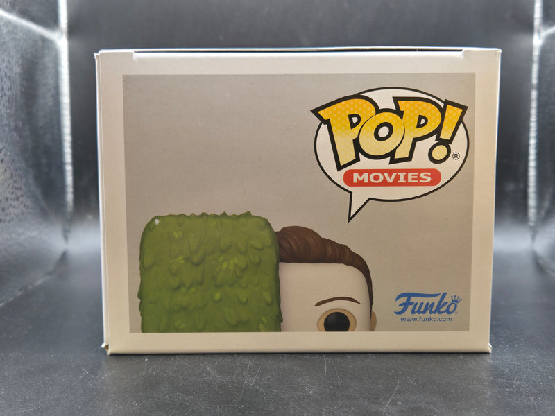 Michael Behind Hedge