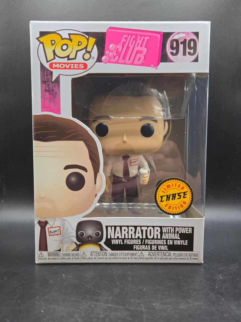 Narrator With Power Animal - Fight Club