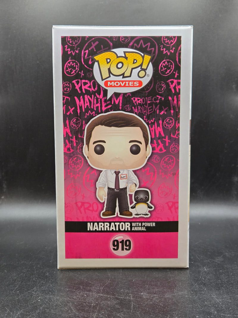 Narrator With Power Animal - Fight Club