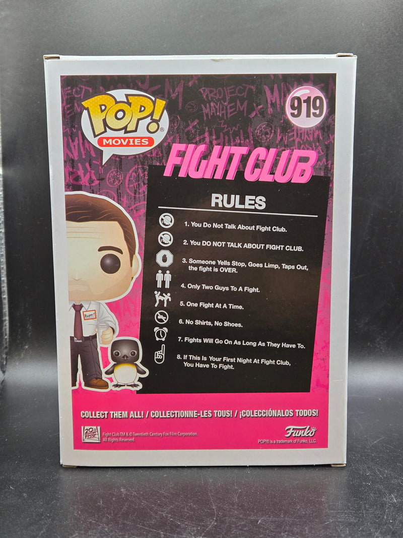 Narrator With Power Animal - Fight Club