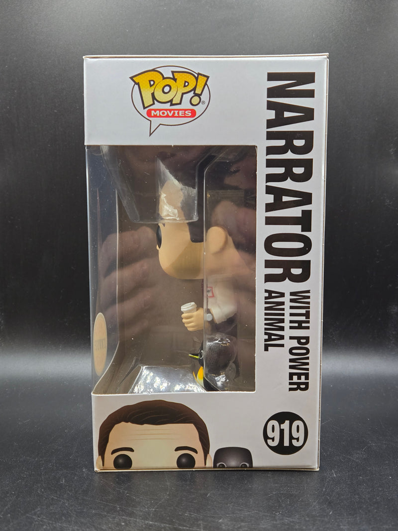 Narrator With Power Animal - Fight Club