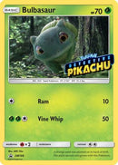 Bulbasaur - SM198 (Detective Pikachu Stamped) (SM198/248) [SM Promos] Holofoil - Promo