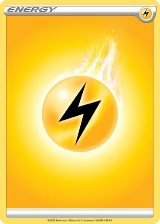 Lightning Energy [SWSH01 Sword & Shield Base Set] Reverse Holofoil - Common