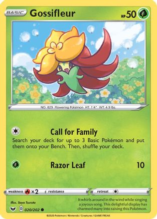 Gossifleur (020/202) [SWSH01 Sword & Shield Base Set] - Common