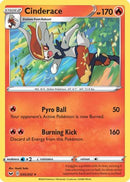 Cinderace (035/202) [SWSH01 Sword & Shield Base Set] Reverse Holofoil - Holo Rare