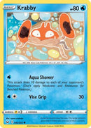 Krabby (042/202) [SWSH01 Sword & Shield Base Set] Reverse Holofoil - Common