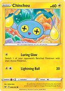Chinchou (068/202) [SWSH01 Sword & Shield Base Set] Reverse Holofoil - Common