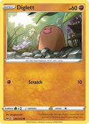 Diglett (092/202) [SWSH01 Sword & Shield Base Set] - Common