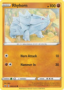 Rhyhorn (096/202) [SWSH01 Sword & Shield Base Set] - Common