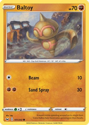 Baltoy (101/202) [SWSH01 Sword & Shield Base Set] - Common