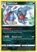 Toxicroak (124/202) [SWSH01 Sword & Shield Base Set] Holofoil - Holo Rare