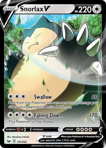 Snorlax V [SWSH01 - 141/202]